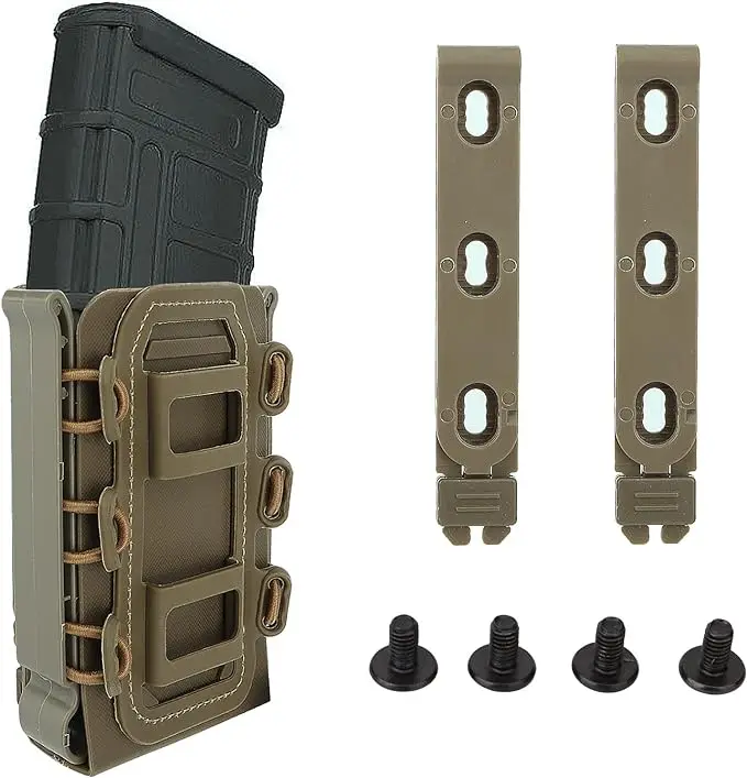 Tactical 5.56/7.62mm Rifle Magazine Pouch Airsoft Shooting Hunting Universal Fast Mag Carrier for AK AR M4 MOLLE Accessories