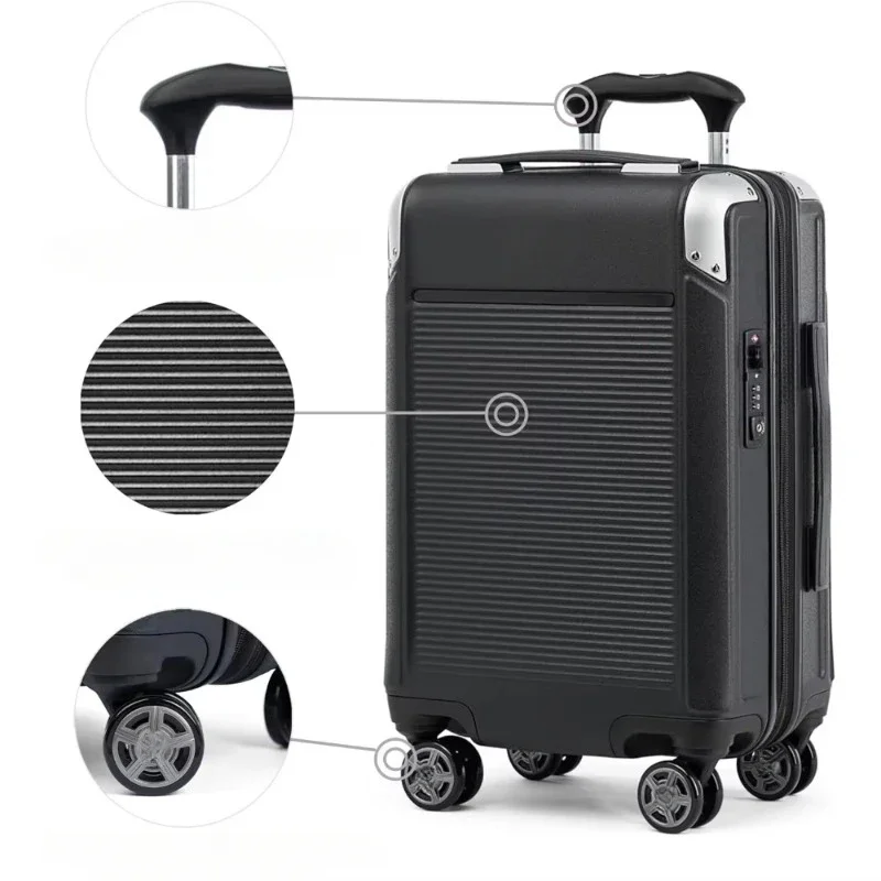 home.Hardside Expandable Carry on Luggage, 8 Wheel Spinner, TSA Lock, Hard Shell Polycarbonate Suitcase