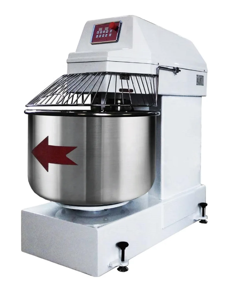 

Industrial Pizza Dough Bakery 70L 80L 100L 125L 150L Flour Mixer Machine Spiral Mixer Bread Dough Mixer