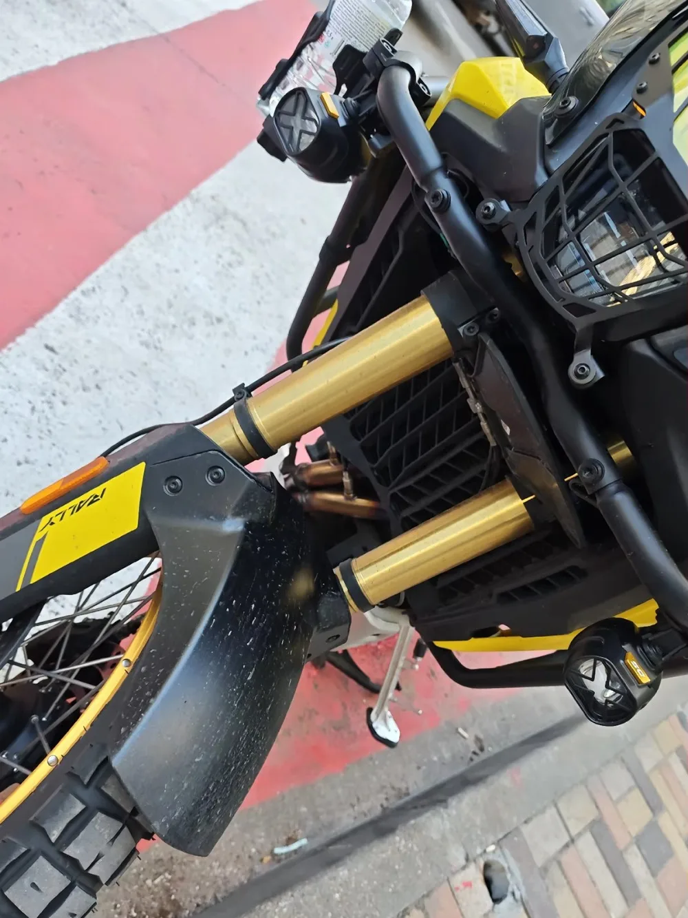 2026 2025 Für VOGE DS 800X RALLY 800 X DS800 DS800X Zubehör Motorrad Kühlergrill Schutz Hornabdeckung Nebelscheinwerferschutz – Detail 6