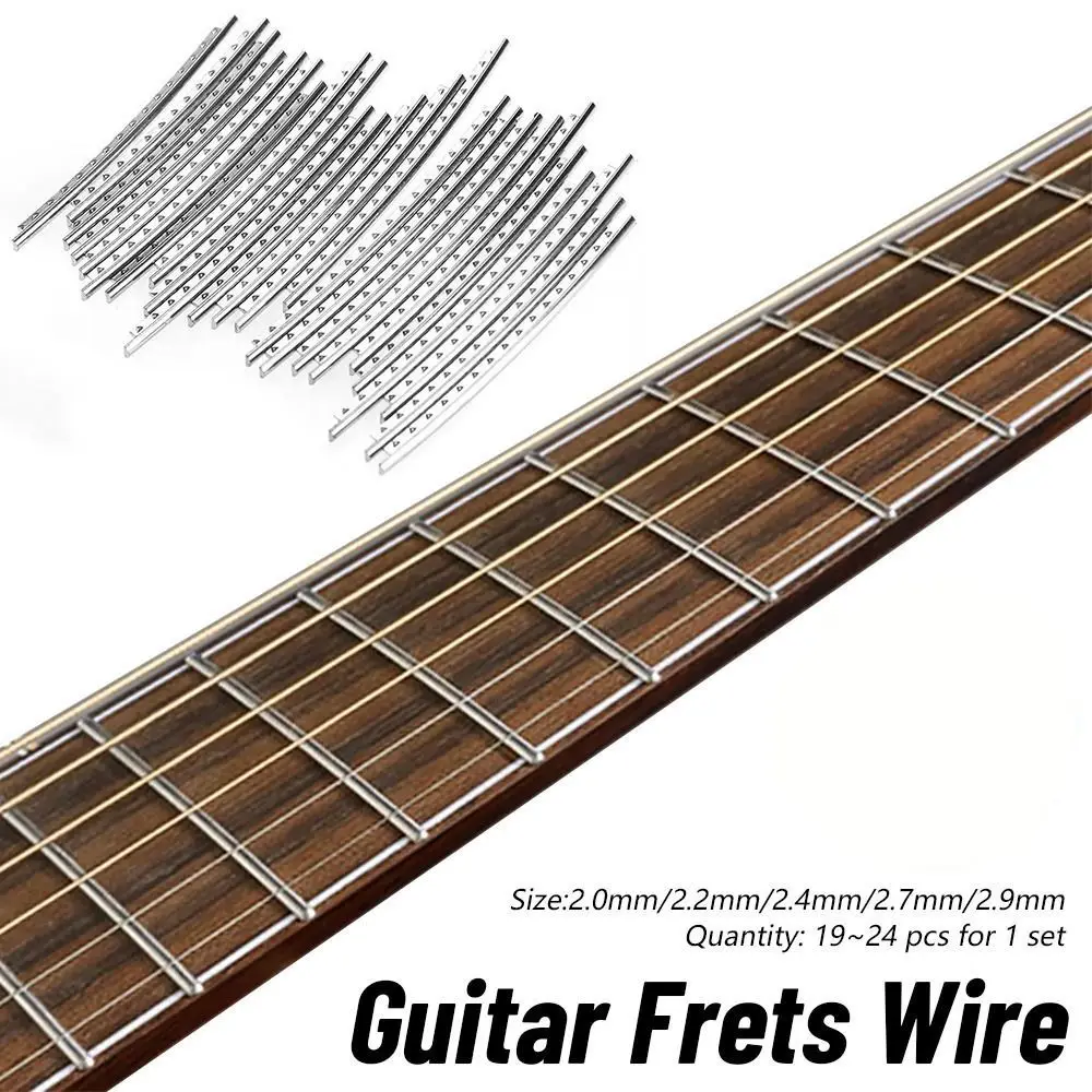 1 Set Classical Guitar Frets Wire Fingerboard Nickel Silver 2.0mm 2.7mm 2.9mm Luthier Repair Material Acoustic Guitar Accessory