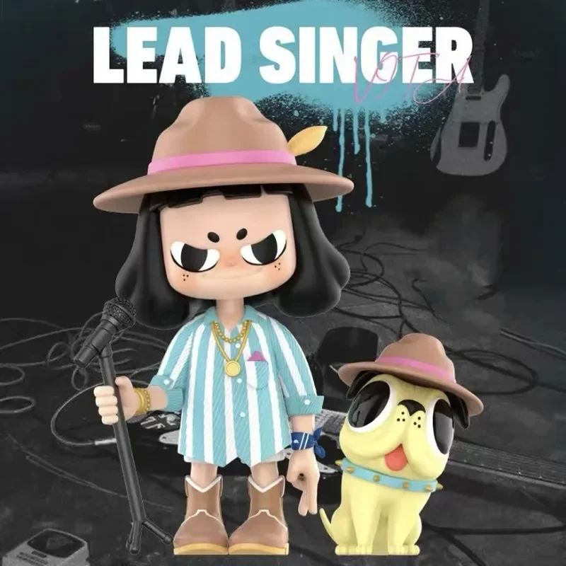 

POP MART Vita Super Band Series слепая коробка оригинальная загадочная коробка игрушки куклы милые аниме фигурки настольные украшения подарочная коллекция