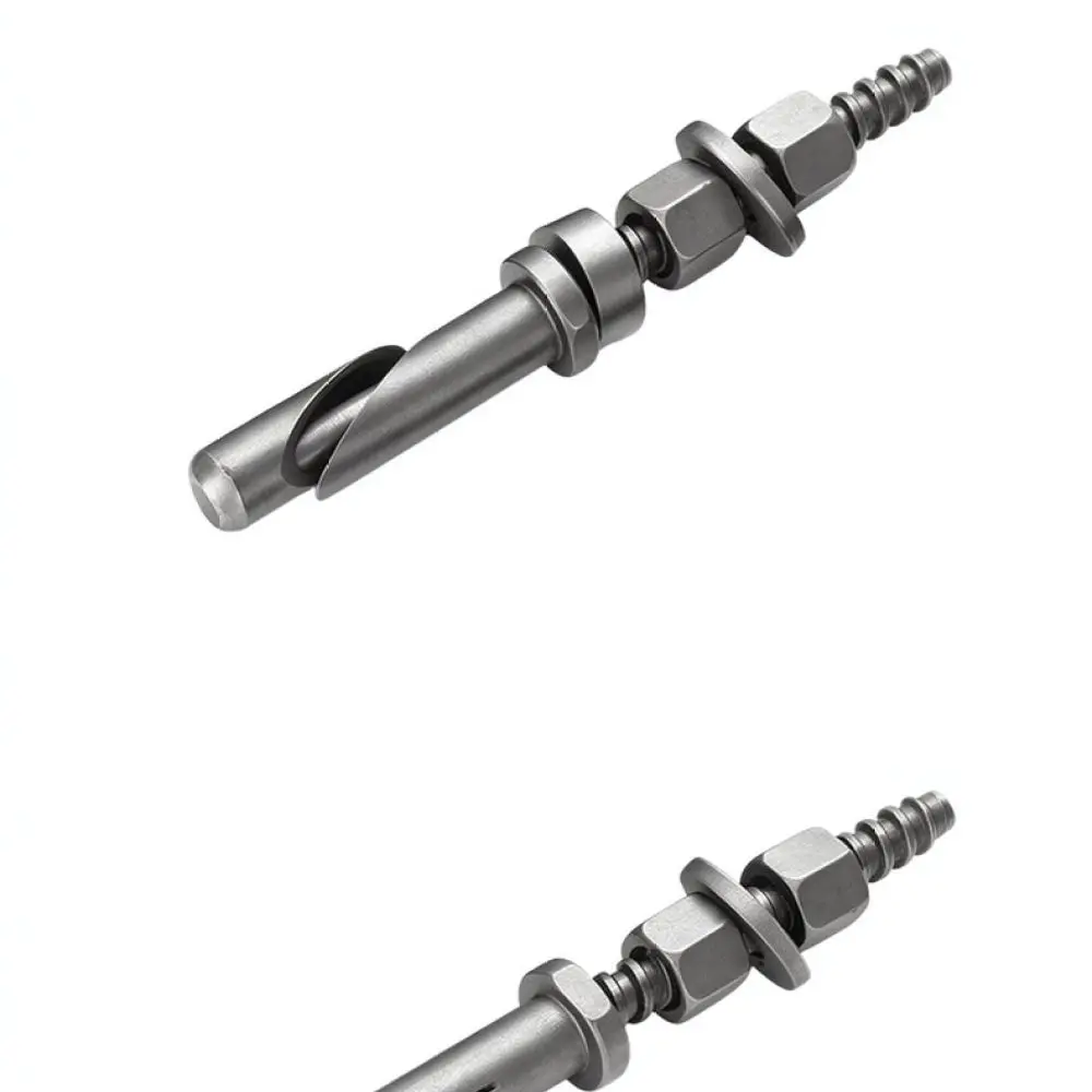 For HanShi Two Leaf Three Leaf Expansion Bolt Galvanized Anchor Fastener Masonry Wall Mounting Hardware Reliable Strength