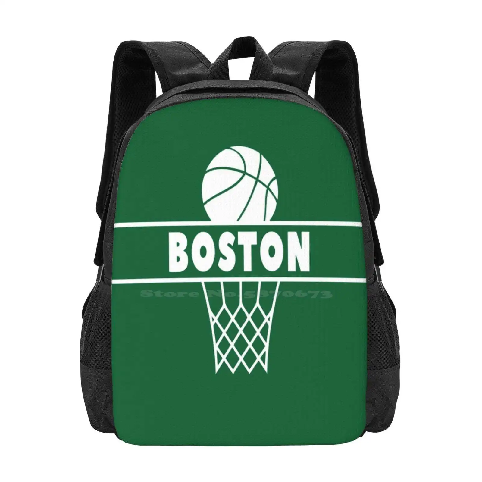 Boston Bag Backpack For Men Women Girls Teenage Isaiah Thomas Jaylen Brown Al Horford Boston Basketball