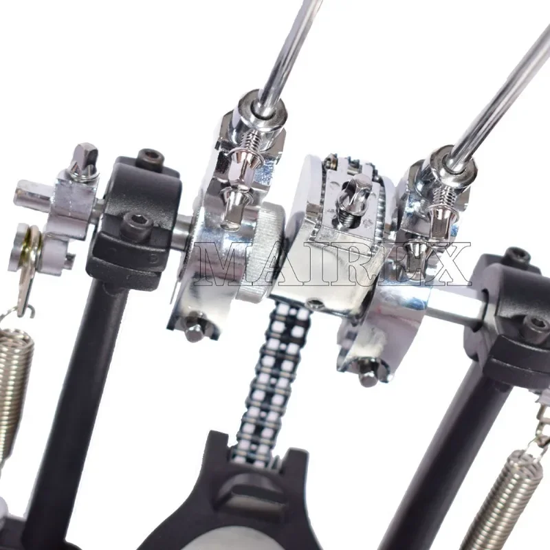 Double Pedal Drums Pedal Parts Jazz Drum Metal Alloy Percussion Musical Instrument Accessories Musical Drumsticks Accessories