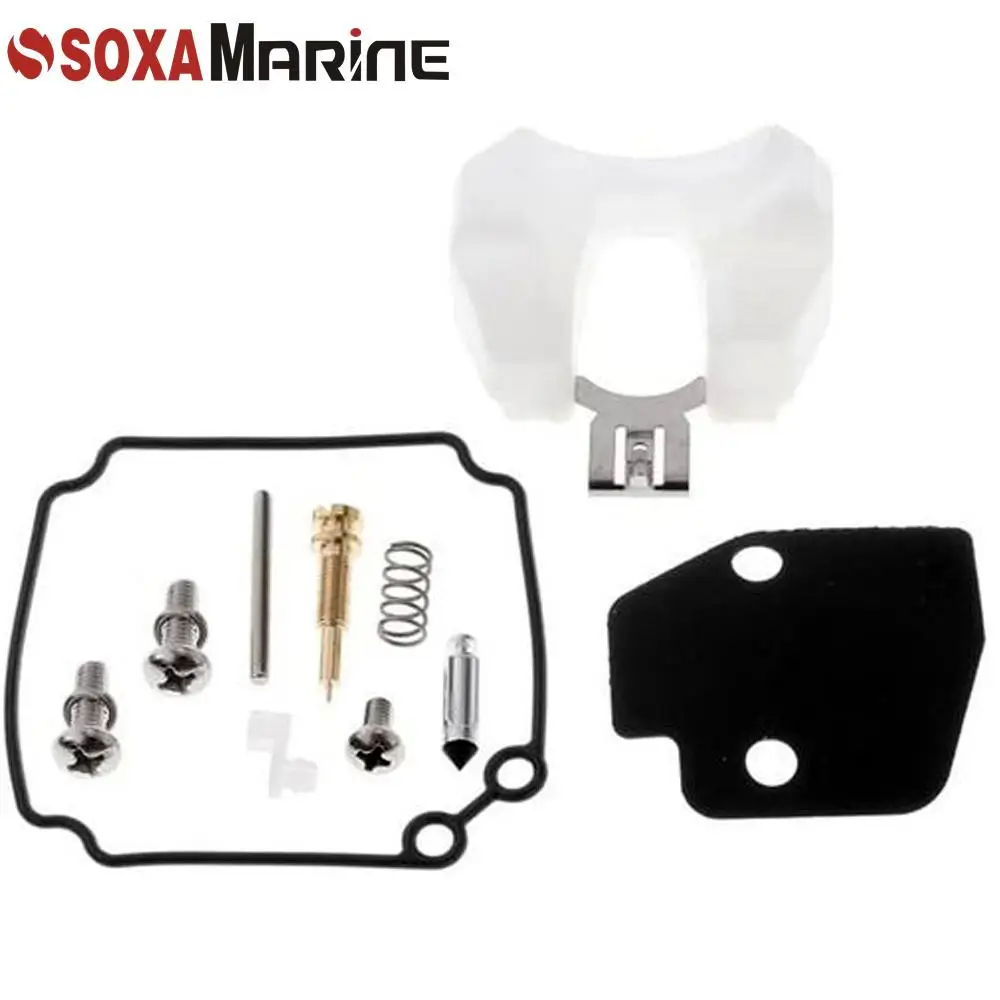 61N-W0093-00 Carburetor Repair Kit for Yamaha 25HP 30HP 2 Stroke Outboard Carburetor Parts for Boat Motor Engine