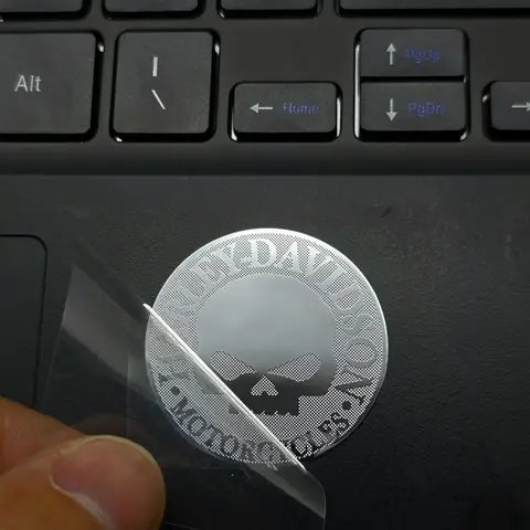 रेट्रो पर्सनालिटी मेटल लोगो हेलमेट स्टिकर मोटरसाइकिल बॉडी स्टिकर हार्ले डेविडसन इलेक्ट्रा ग्लाइड 1250S PA1250 एक्सेसरीज़ के लिए 10 best sales हार्ले स्टिकर - №6