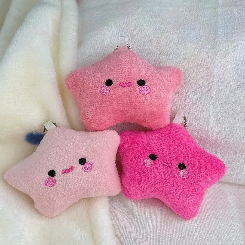 Kolorowe, urocze gwiazdki, miękkie zabawki, breloczki z gwiazdkami, puszysta biżuteria modowa, zawieszki do kluczyków samochodowych, akcesoria do plecaków.