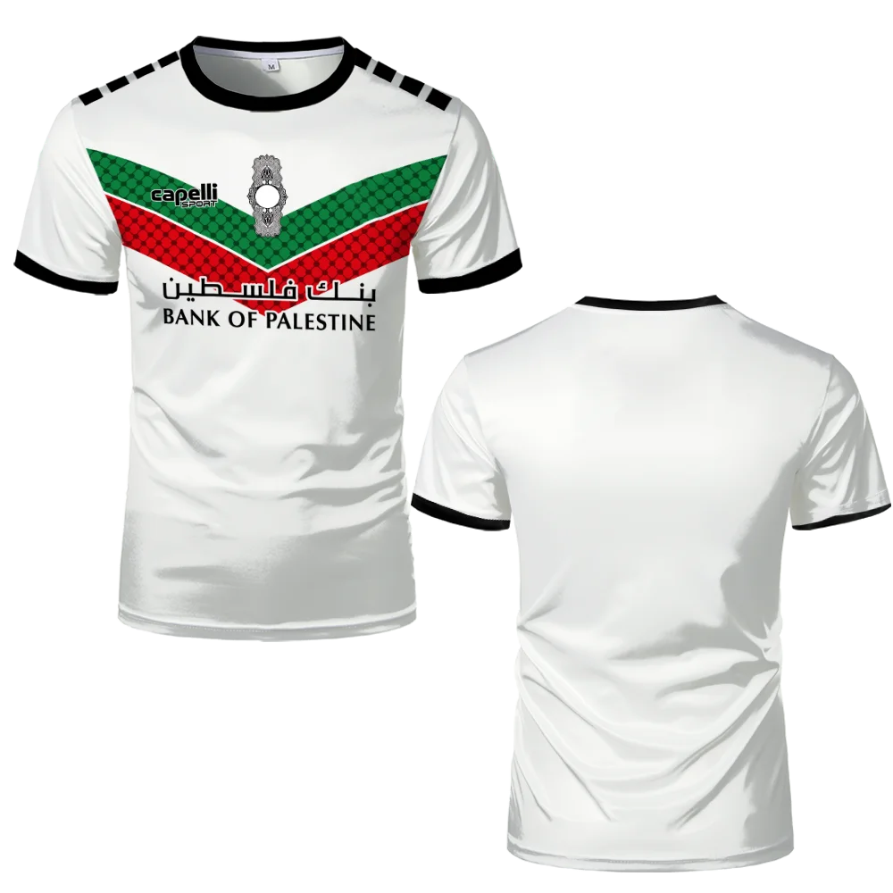 Mens Palestinian Flag Tees Man Clothing Tshirt Palestine Football Jersey Men T Shirts Adult & Kids Tshirt Light Soccer Uniforms