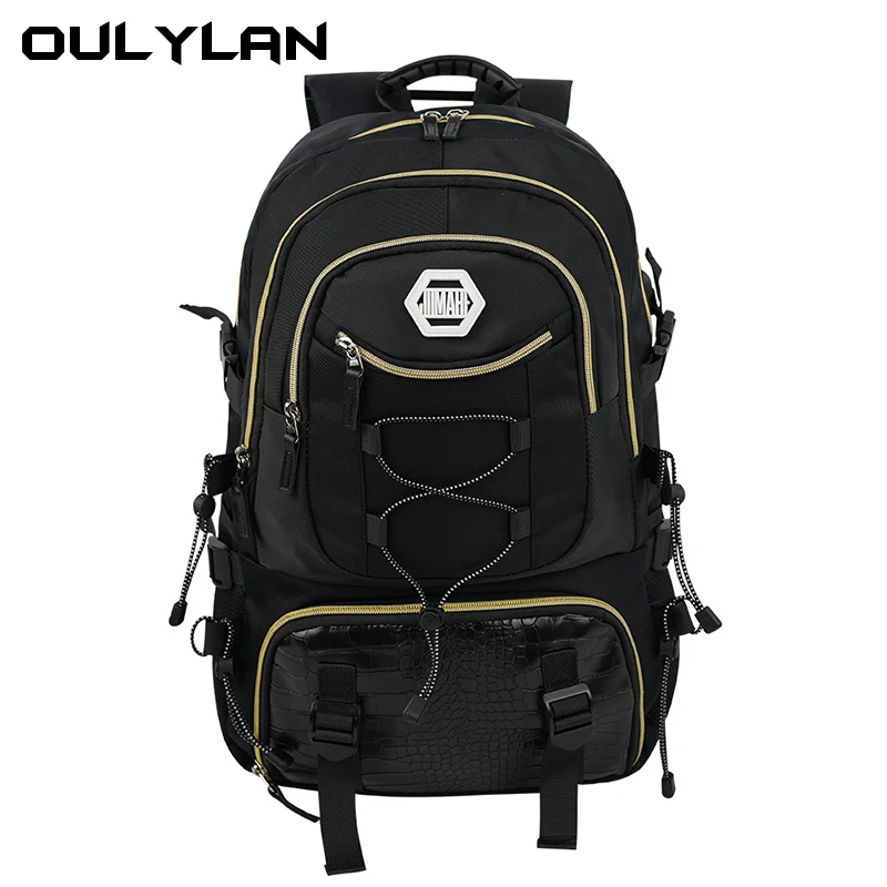 

Leisure Outdoor Backpack Men Women Multifunctional Breathable Waterproof Wear-resistant Large Capacity Mountaineering Bag