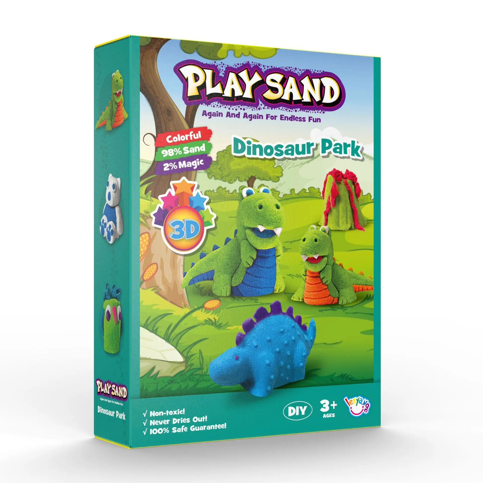 

Play Sand Kit for Kids with Molds, Sensory & Educational Toy for Parent-Child Interaction