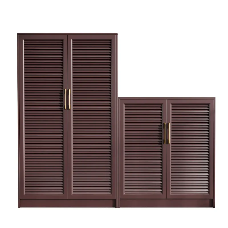 Outdoor all-aluminum alloy shoe cabinet waterproof sunscreen balcony storage cabinet storage cabinet courtyard outdoor locker ut