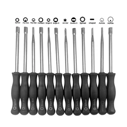 Screwdriver Carburetor Adjustment Tool Single D Double D, 7 21 Teeth Splined Hexagon Hex Socket Kit Set Stainless Steel