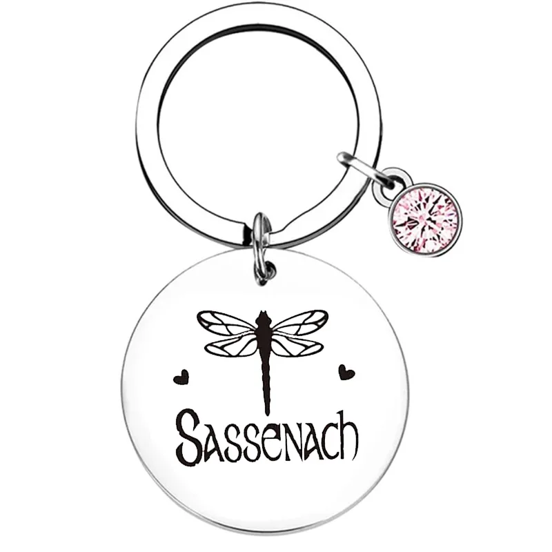 Dragonfly Lover Gifts Key Chain Ring women girl keychains pendant Scotland Enthusiast Gift