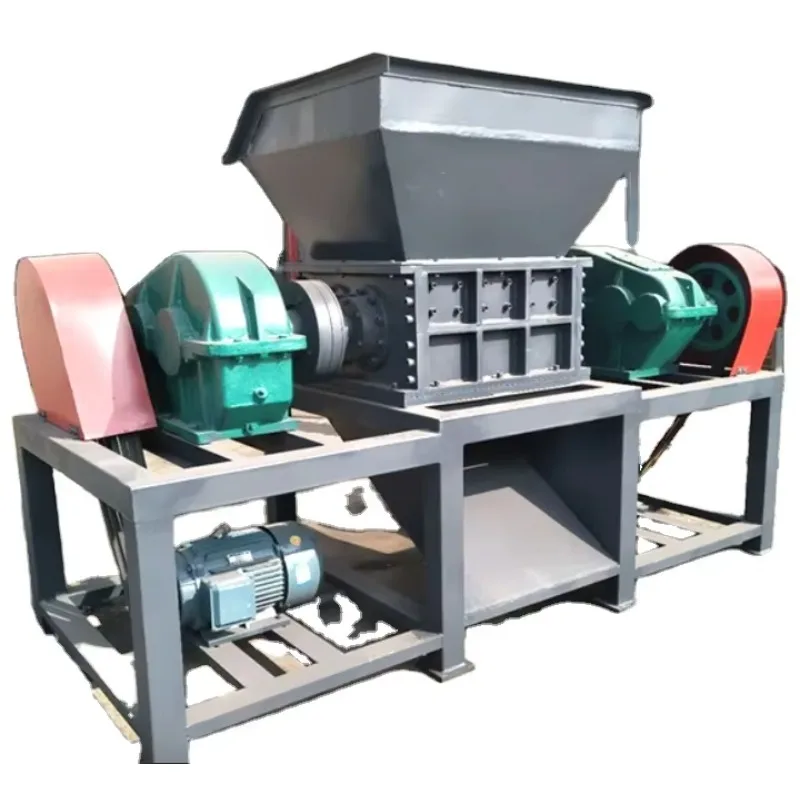 

High Productivity Double Axis 600 Plastic Shredder Machine Small Waste Recycling Shredder