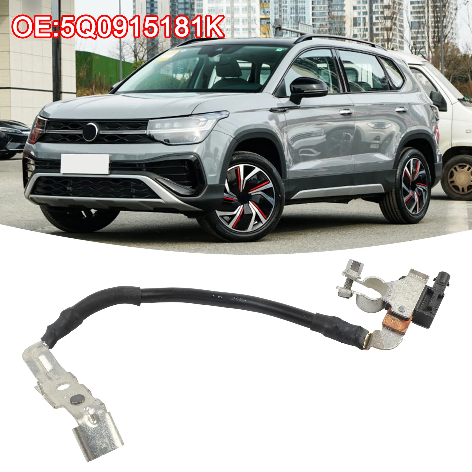 

Innovative Design of Negative Battery Cable Compatible with Multiple Models Including For Tiguan L & For Ling Du