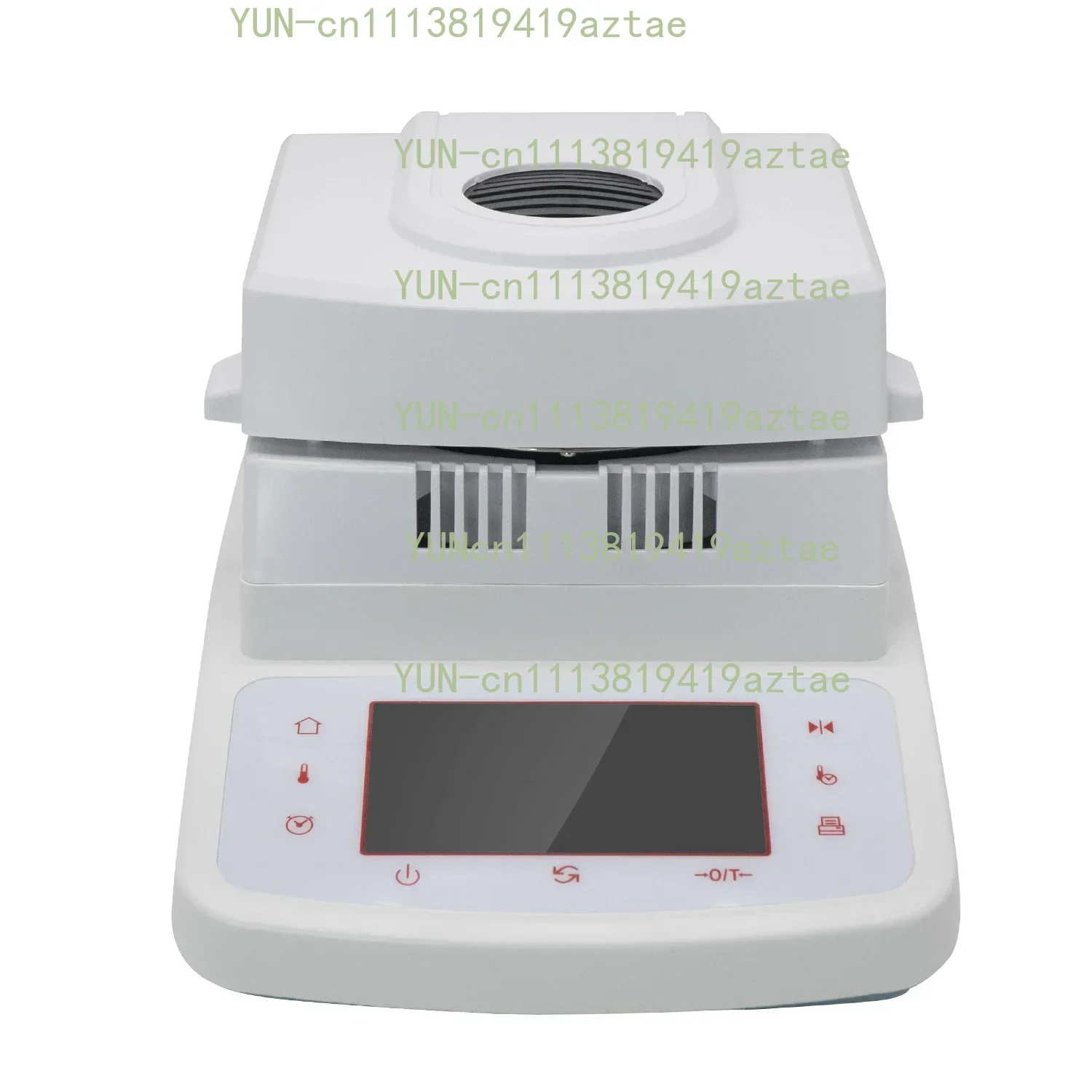 Halogen Heating Digital Moisture Analyzer, 50g/110g Range Precision Moisture Tester Meter 0.001-0.005g