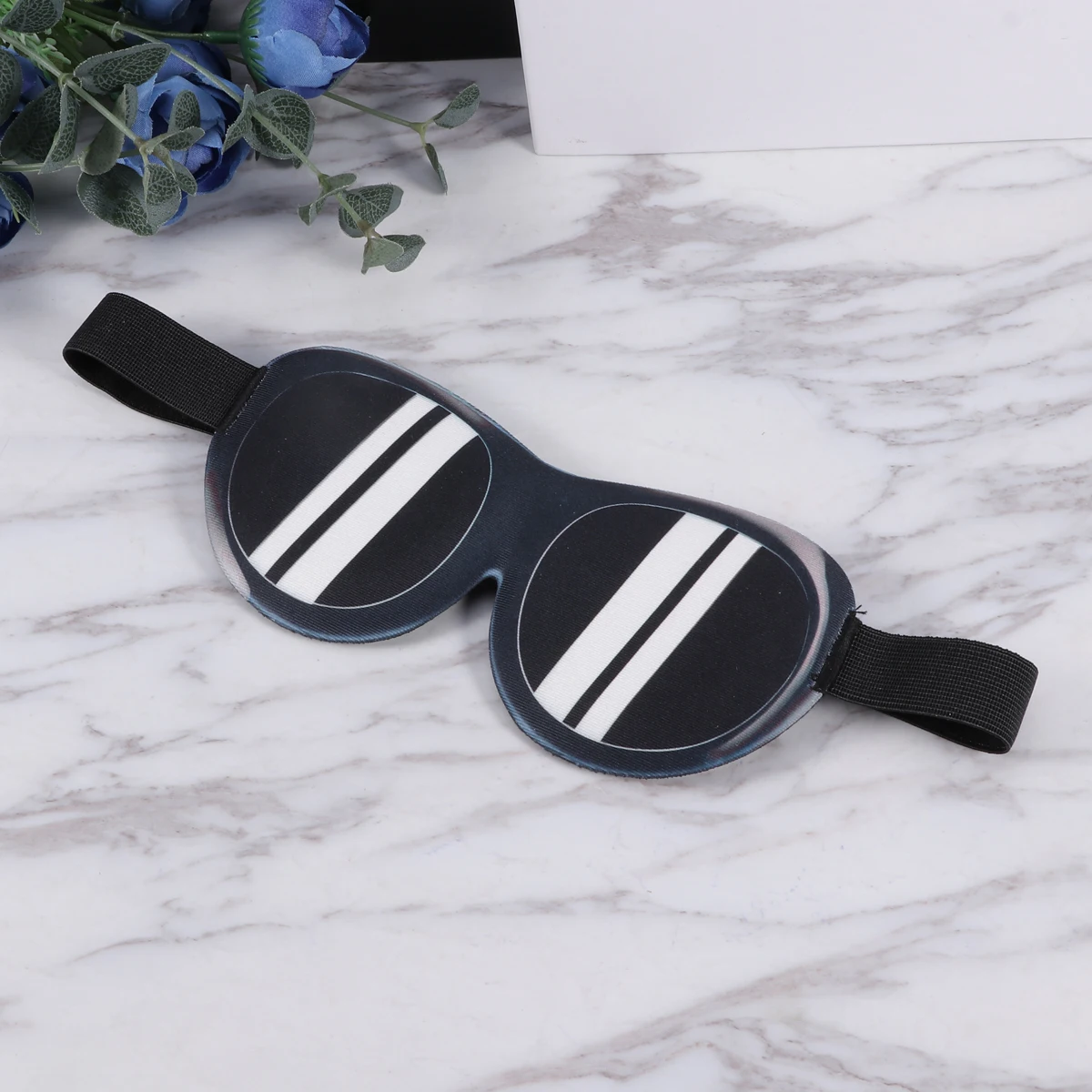 

Mask Eyeshade Sunglasses Blindfold Durable Soft Fabric Milk Fiber Adjustable String Eye Fatigue Relief Home Travel