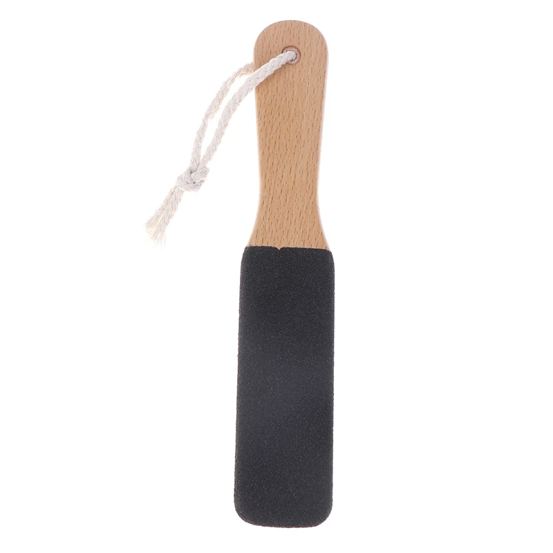 1PCS Professional Pedicure Rasp Tool For Dead Skin Crack Heels Beech Wood Foot File Rasp Callus Remover Foot Scrubber