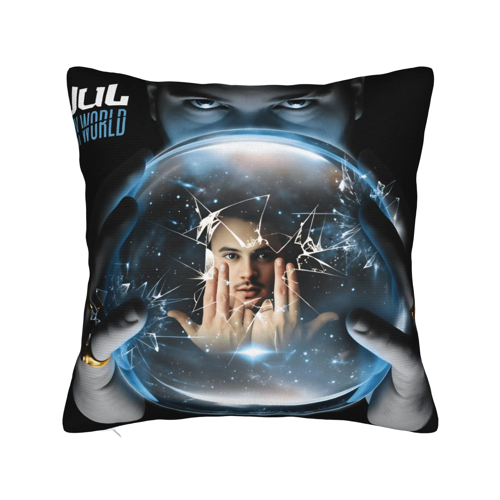 Pillow Cover Rapper JUL  Retro Trendy Pillow Case For Couch Sofa Bedroom Pillowcases