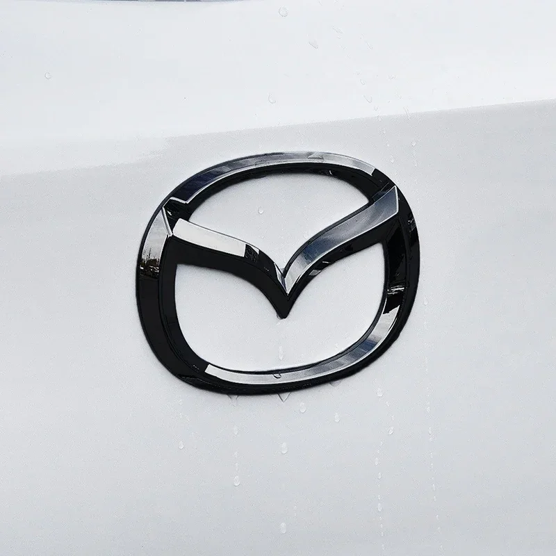 57mm 105mm 115mm 140mm Car Emblem Front Hood Badge Rear Boot Tailgate Stickers Logo For Mazda 6 CX3 CX4 CX5 CX7 CX8 CX9 CX30 RX7