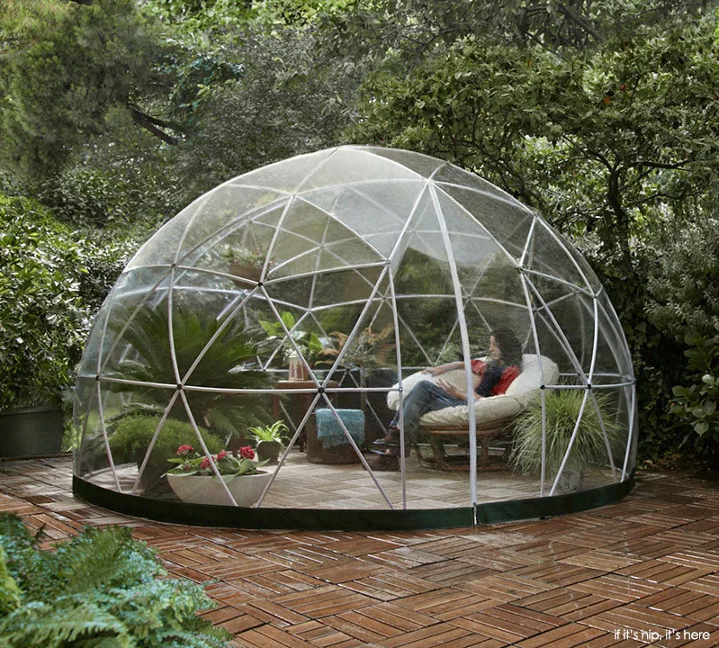 Geodesic Dome Tent, Transparent Igloo Shelter for Garden, Outdoor Camping Party Family Events Backyard Use