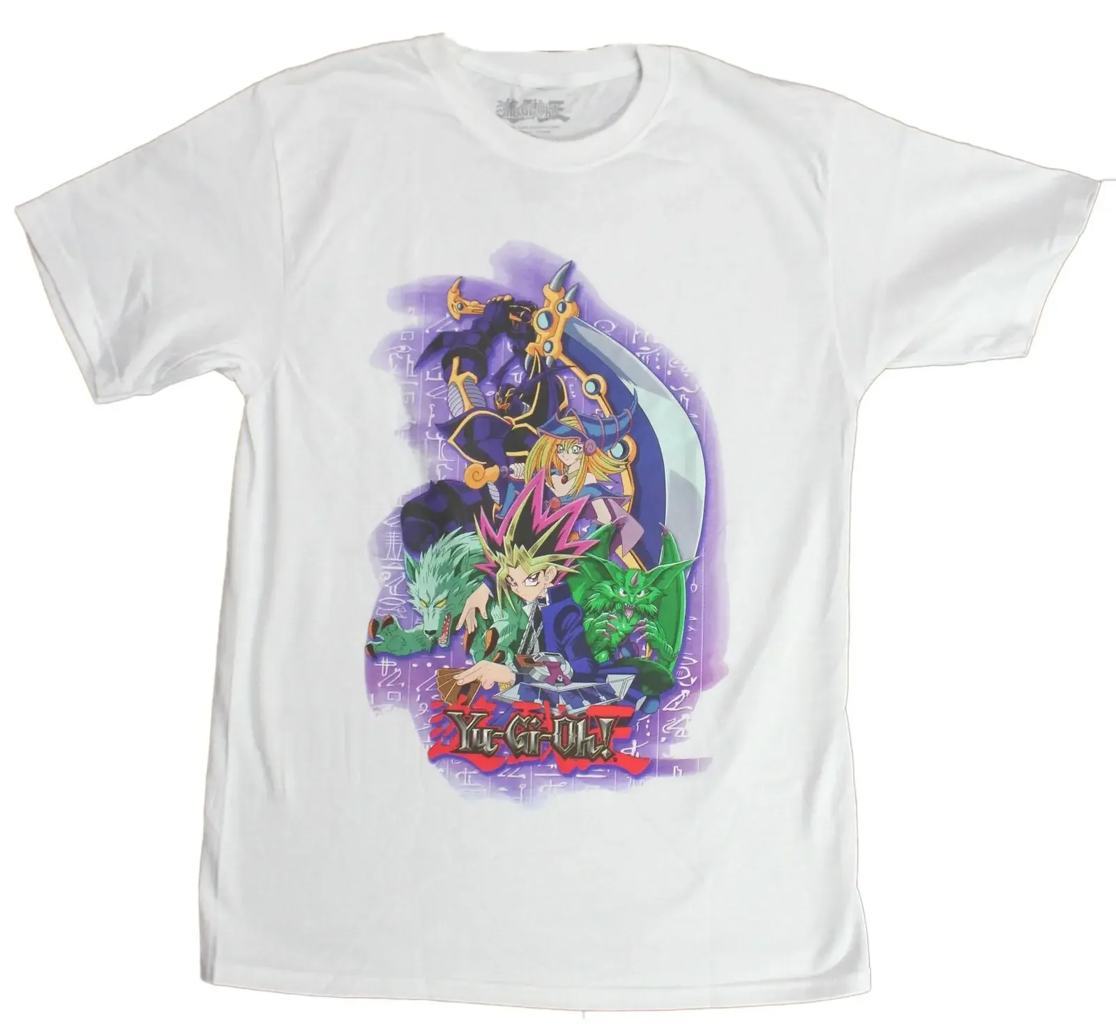 

Yu Gi Oh New Adult T Shirt Group Of Five On Purple Cloud