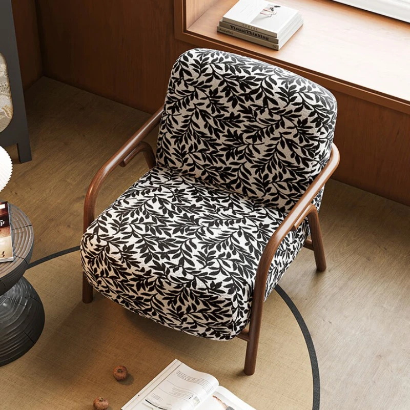 Single Miniature Living Room Chairs Luxury Fancy White Design Living Room Chairs Relaxing Black Fauteuils De Salon Furniture
