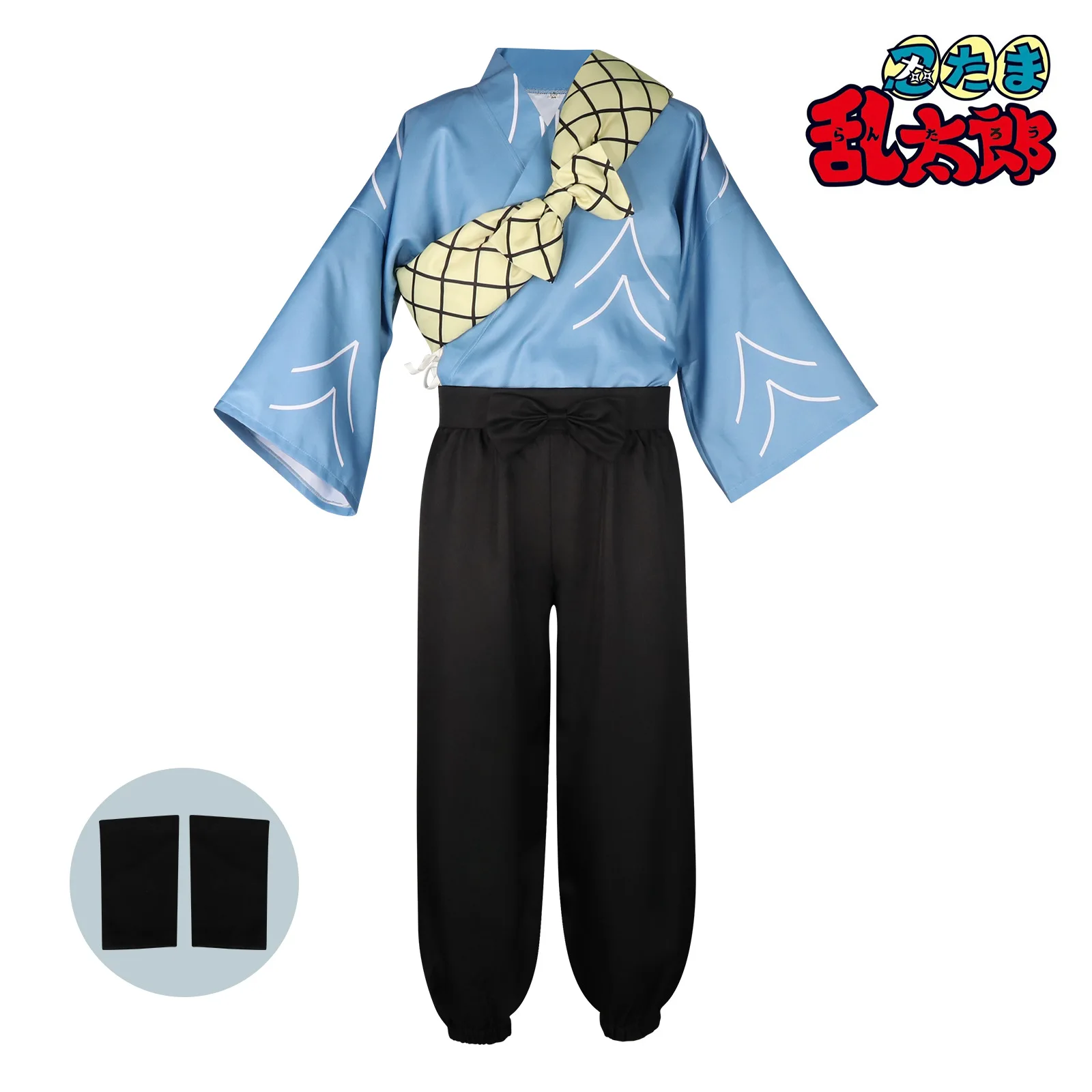 

CosplayAnime Ninja Nintama Cosplay Costume Ancient Japanese Swordsman Costume Set Unisex Outfit Halloween Anime Party Role-playi