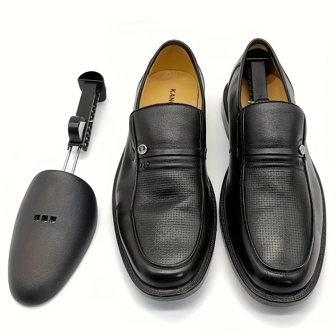 Adjustable Plastic Shoe Trees 2PCS, Upgraded Thick Durable Shoe Stretcher Against CreaseDeformation for Men Women Boots Sneakers