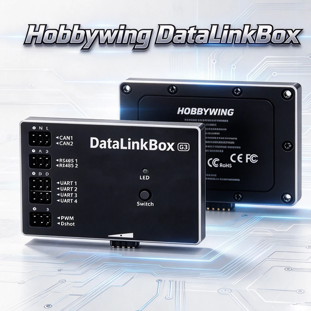  HOBBYWING DataLinkBox G3 Box Adjusting Parameters App Bluetooth Serial Port /CAN/RS485/USB/ Bluetooth Communication Mode