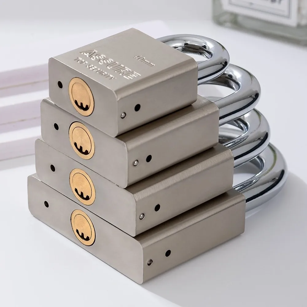 

Металлический навесной замок для общежития, противоугонный, противоугонный, дизайн, защитный замок для чемодана с ключами, водонепроницаемый