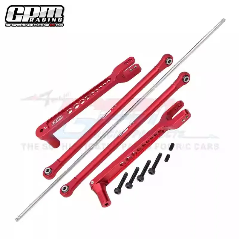 GPM 7075 Aluminum Rear Anti Swing Rod & Stabilizer Bar For LOSI 1/6 8IGHT-X Lasernut LOS250059