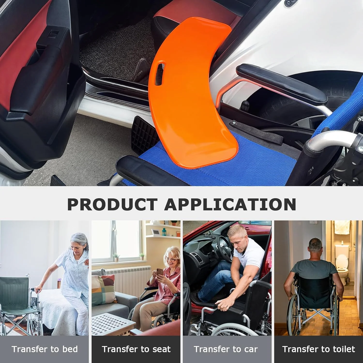 

Устройство для помощи при скольжении пациента для переноски пациентов или поводков от инвалидной коляски до кровати, туалета, ванны, автомобиля - переносная доска слайдов