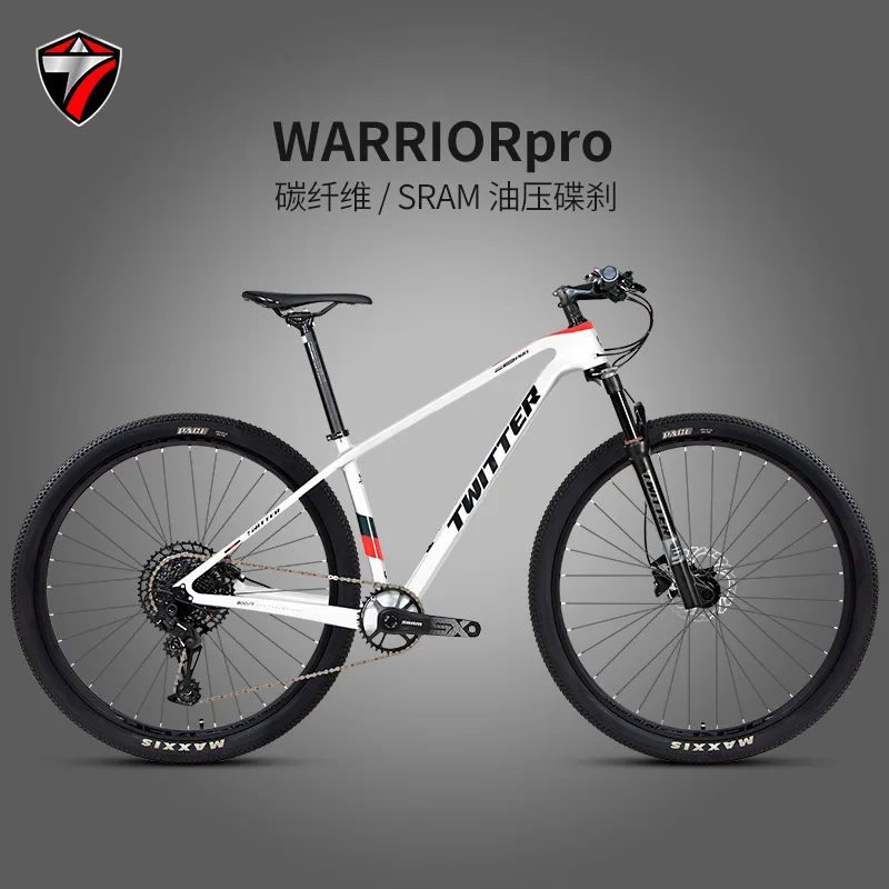 

Новый горный велосипед Warrior Pro из углеродного волокна, горный велосипед с 12 скоростями, Внедорожный гоночный велосипед Bikeng