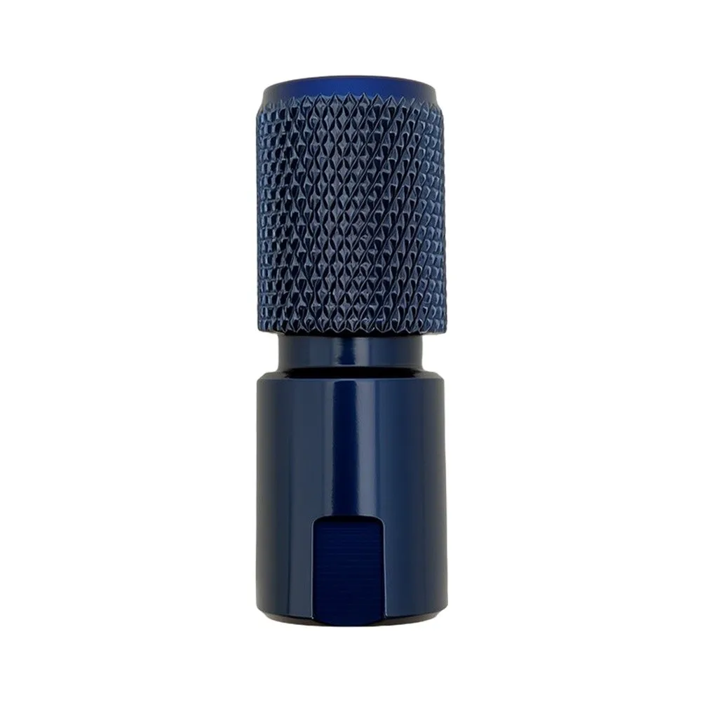 Hex Shank Adapter 3/8 to 6.35mm for Angle Grinder for m10 Thread Compatible Carbon for Steel Construction Blue Coating