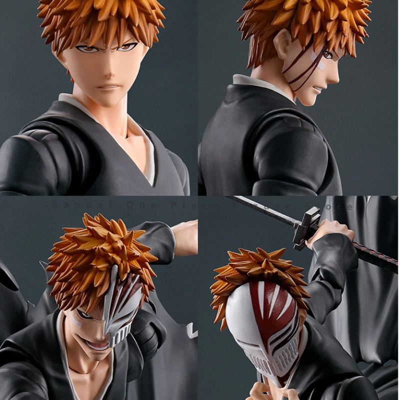 Pre-vendita Originale Bandai SHF BLEACH Serie Kurosaki Ichigo Action Figures Regali di Animazione Modello Genuino Anime Hobby Giocattoli