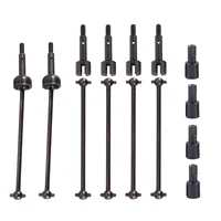 14pcs Wltoys 144001 144002 144010 124007 124016 124018 124019 Metal Drive Shaft CVD Dogbone Differential Cup Upgrade Parts