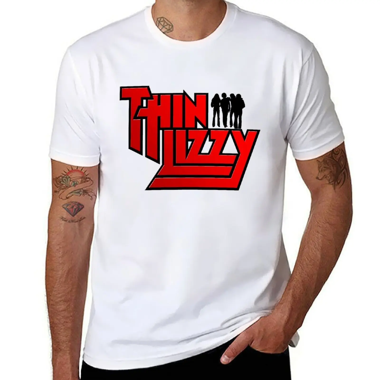 

Thin Lizzy Merchandise T-Shirt g man t shirts for men t shirt for man 100 percent cotton T-Shirt