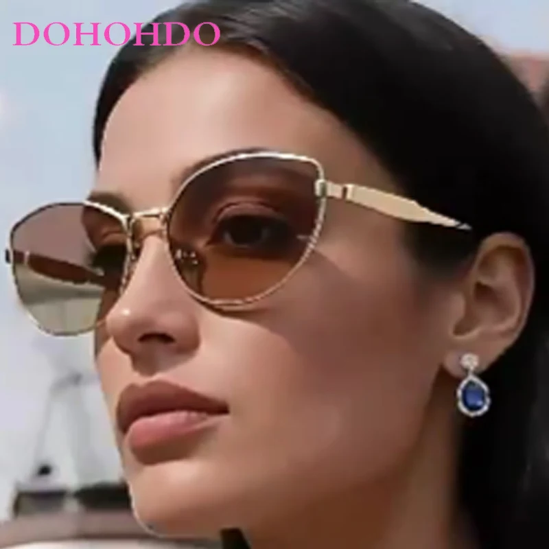 

Vintage Metal Cat Eye Women Sunglasses New Fashion Designer Punk Men Sunglass Outdoor Travel Shade Sunglasses Ladies UV400 Очки