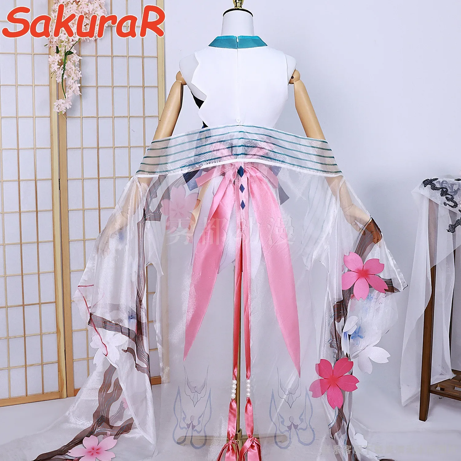 SSR Onmyoji RPG Collab x Miku Kimono Yukata Outfit Wig Shoes Anime Party Fancy Dress Halloween Cosplay Costume For Women Girls