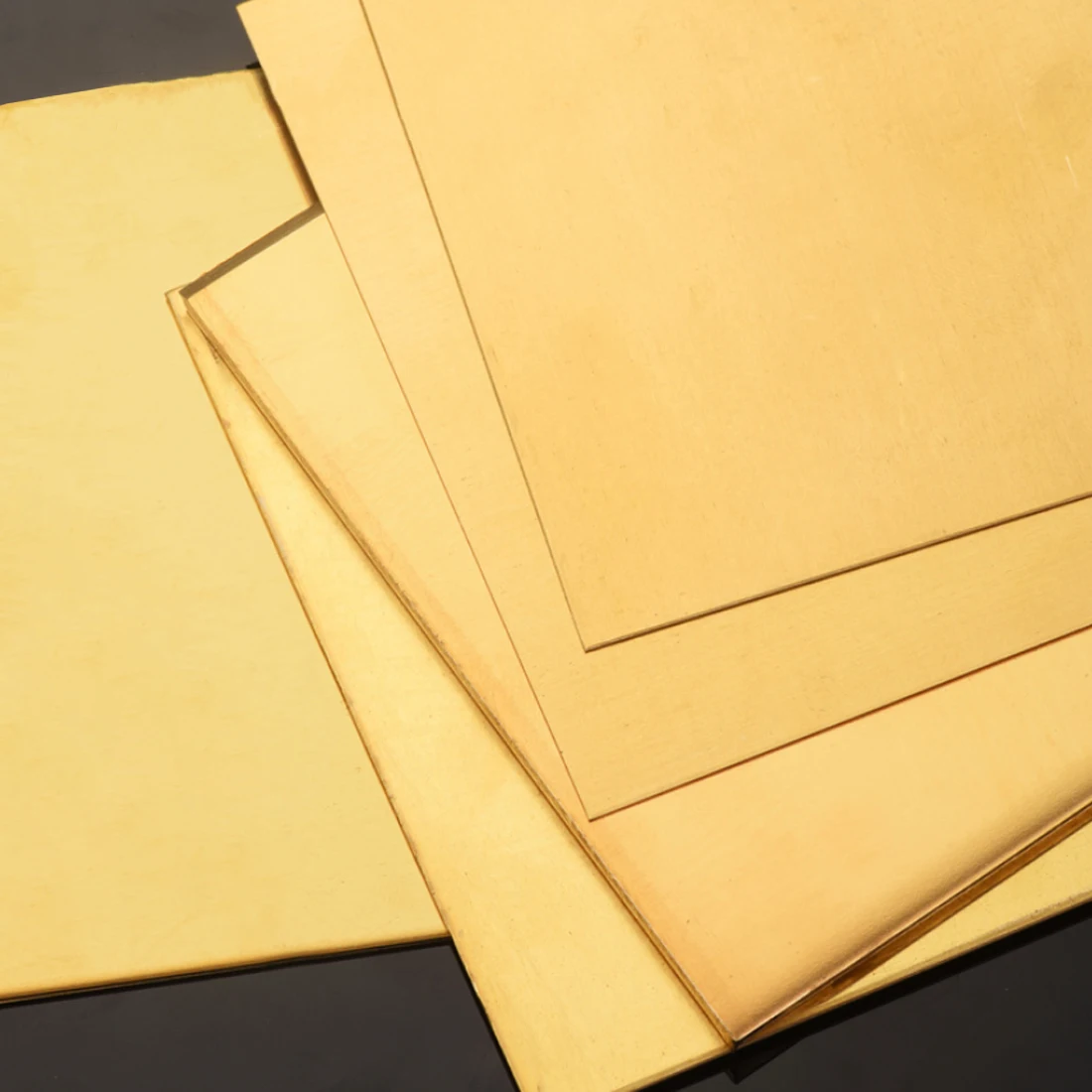 1Pcs Brass Sheet Thickness 0.5mm~ 6mm Brass Plate Cutting CNC Frame Model Mould DIY Contruction Brass
