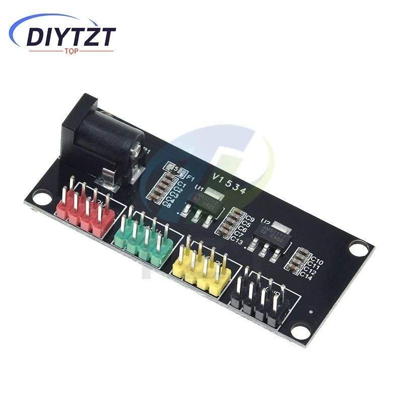 DIYTZT DC-DC 12 فولت إلى 3.3 فولت 5 فولت 12 فولت متعدد القنوات الناتج الجهد وحدة تحويل وحدة الطاقة