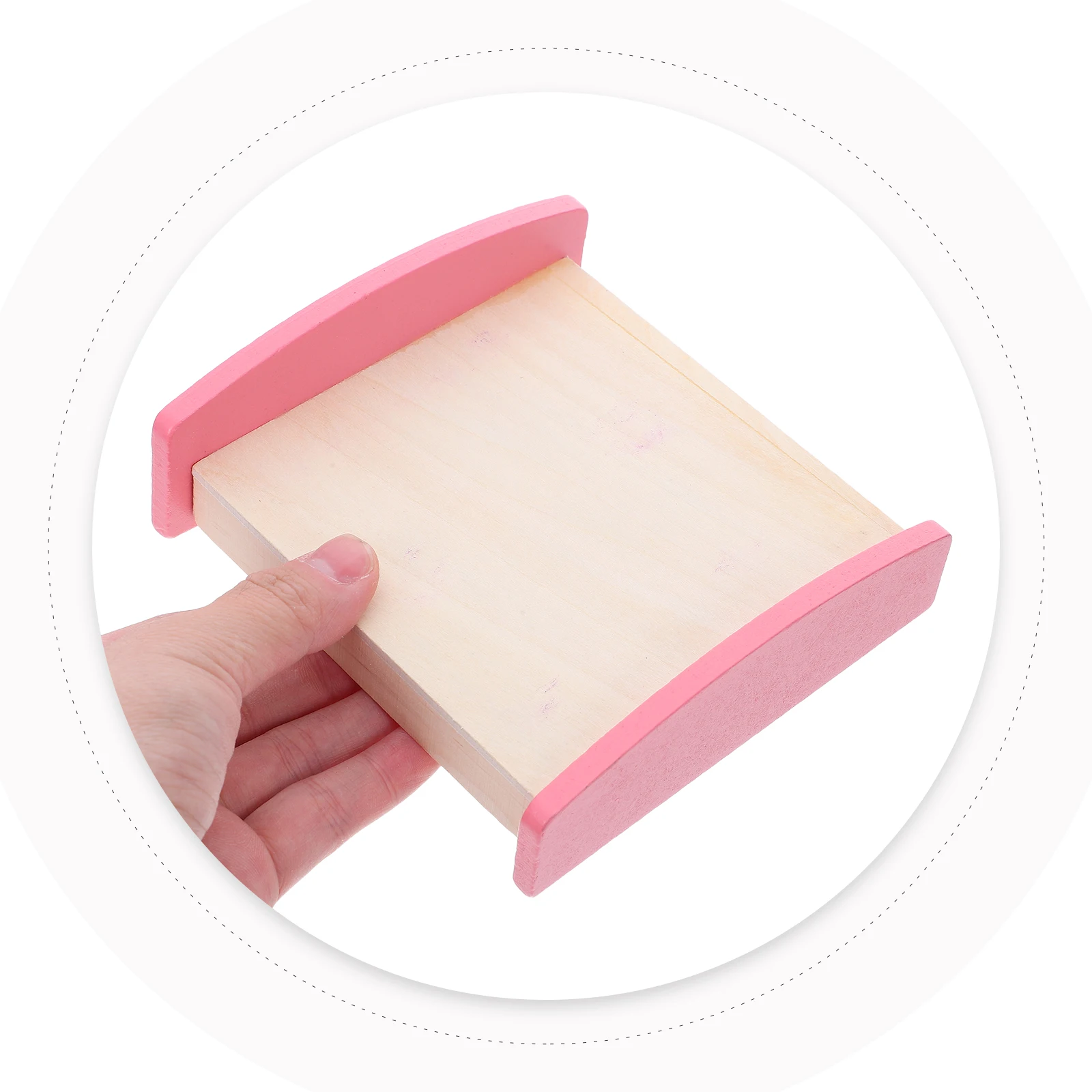 

1Set Wooden Furniture Set Miniature Creative DIY Pretend Play Accessories 's Furniture Miniature Kit