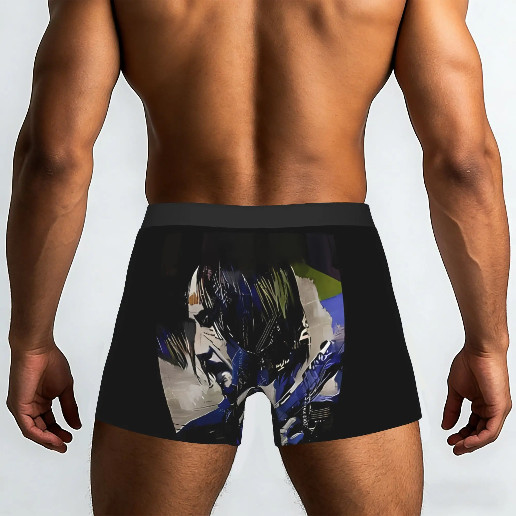 Mr John Wick Underpants Breathbale Panties Male Underwear Print Shorts Boxer Briefs