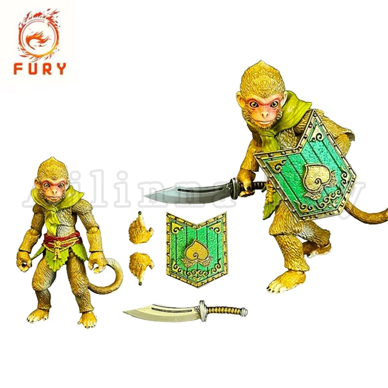 

[Pre-Order]Fury Toys 1/18 Action Figure Flower and Fruit Mountain Little Monkey WF Exhibition Limited Edition Golden Monkey