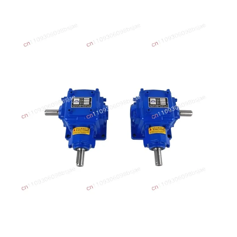 Spiral bevel gear steering gear, marine 90-degree right angle T-type bevel gear box, cross drive commutator