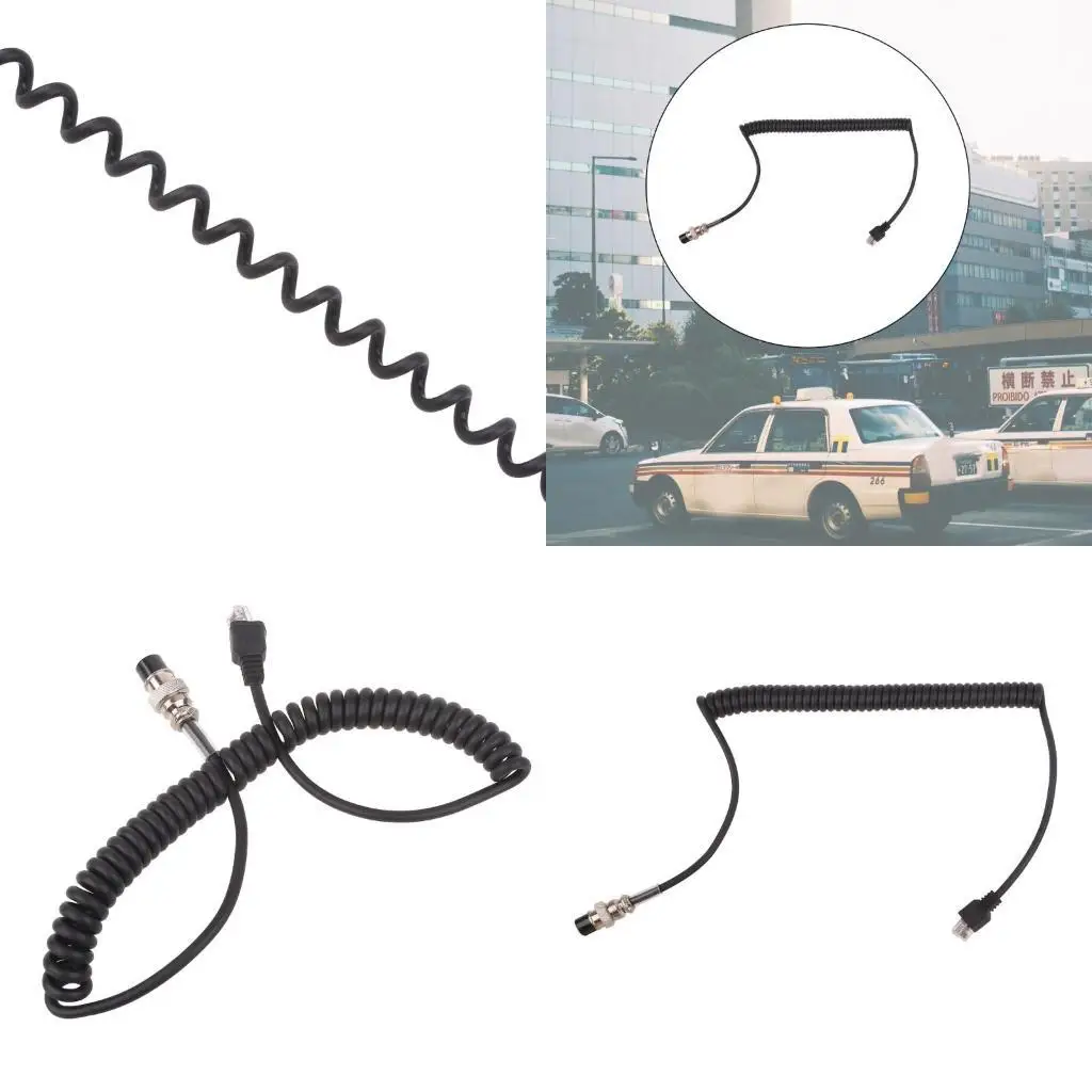 R53C 8 Pin to RJ45 Speaker Mic Cable for Yaesu FT-847 WalkieTalkie Speaker Cable