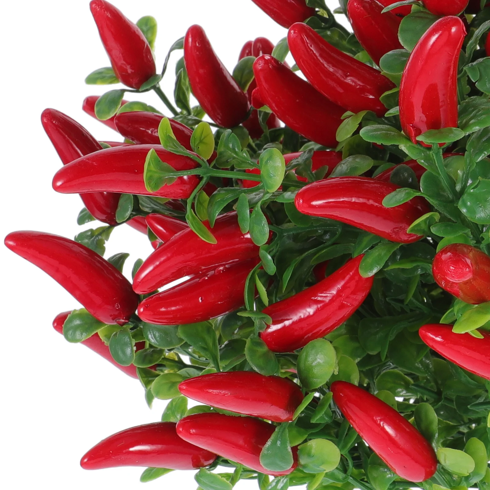 4 قطعة شجرة الفلفل الاصطناعي ديكور نبات الفلفل الحار الصناعي واقعي للمنزل مكتب زهرية حشو صور الدعائم سطح المكتب الصغير النباتات وهمية