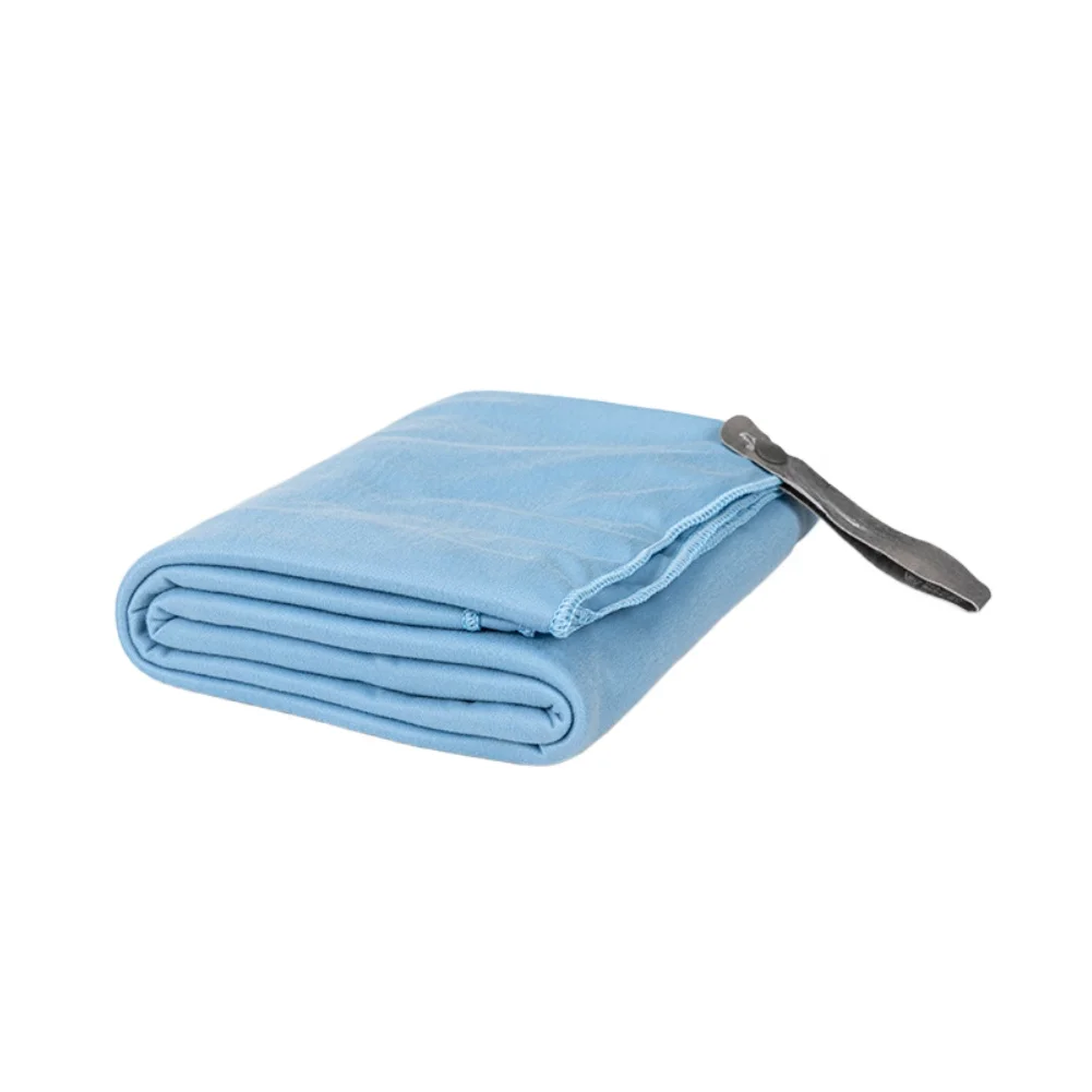 Beach Swim Towel Quick Dry Towel Mesh Breathable Structure Minimal Portability Burden Portable Quick Dry Towel Light Blue